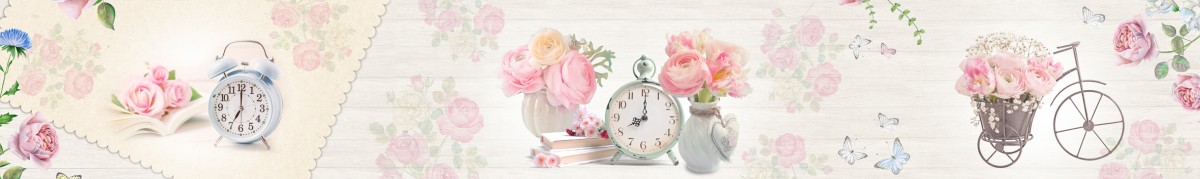 Фартуки для кухни: Цветы - 3512