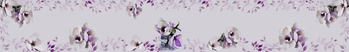 Фартуки для кухни: Цветы - 3523