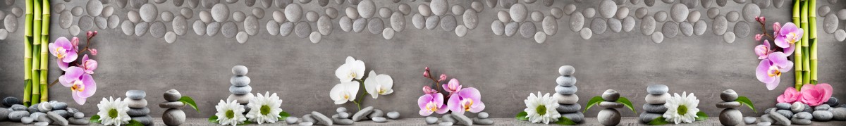 Фартуки для кухни: Цветы - 3554