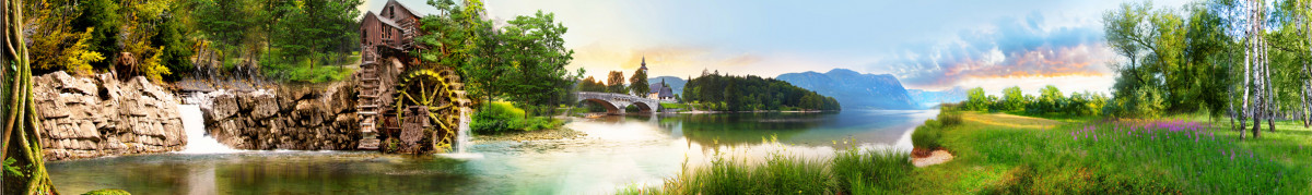 Фартуки для кухни: Природа - 5109