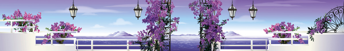Фартуки для кухни: Природа - 5208